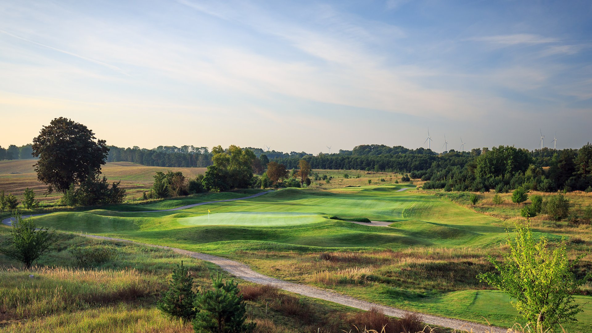 Golfplatz Modry Las Luftaufnahme