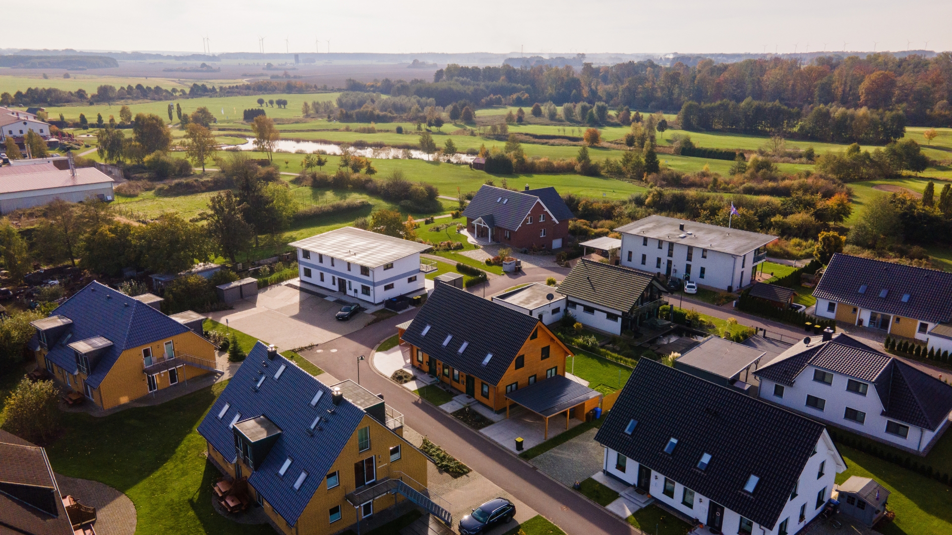 Ferienhäuser und Apartments in der Nähe des Golfplatzes