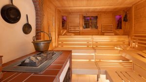 Finnische Sauna im SPA StrelaMare